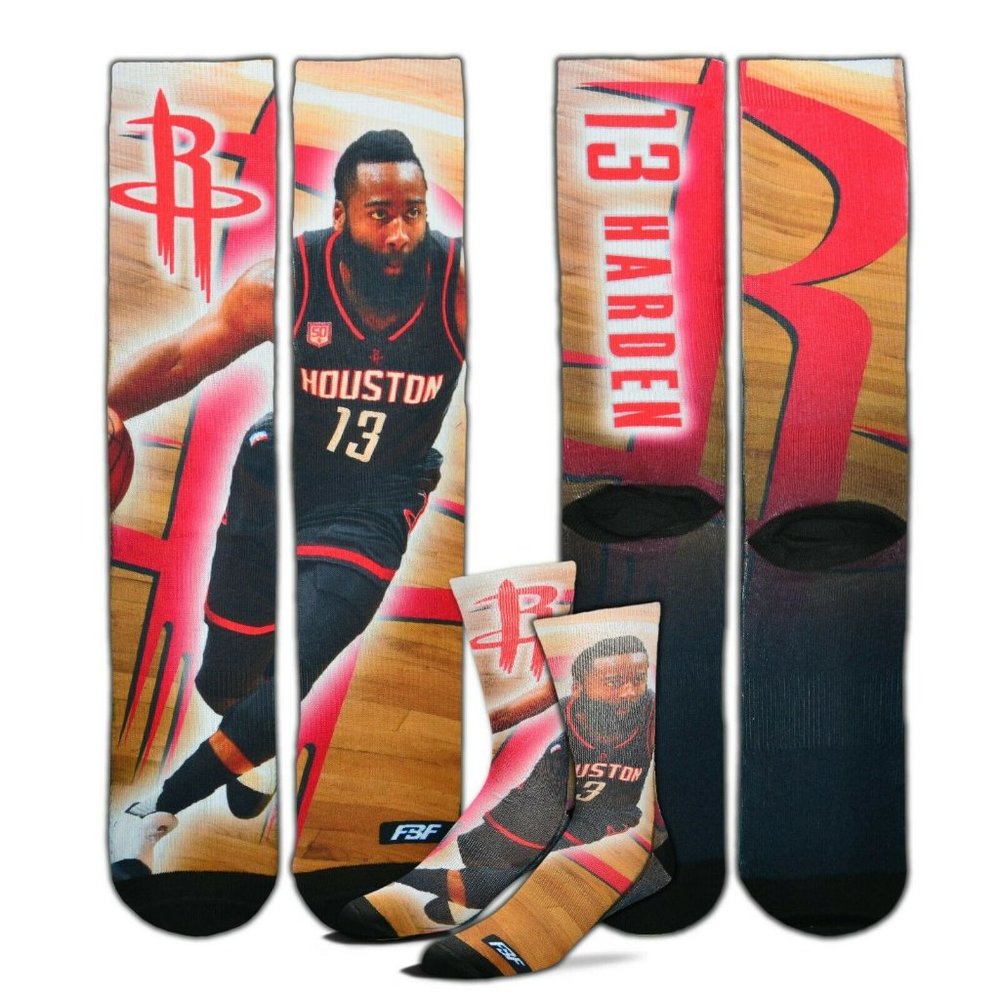 James Harden NBA Player Socks - MEN'S LARGE 10-13